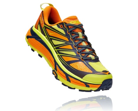 Sapatilhas Hoka One One MAFATE SPEED 2 Portugal - Sapatilhas Trail Homem Luz Douradas / Rosa - VYDQSN-936
